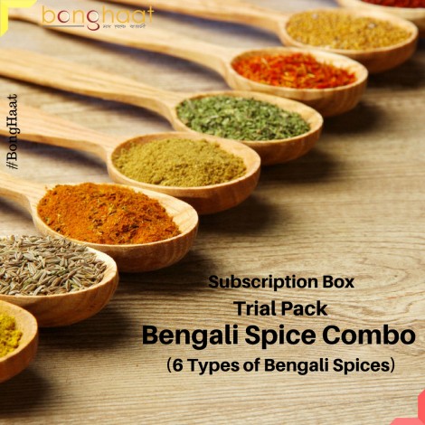 Trial Pack: Subscription Box- Bengali Spice Combo (6 Spices)