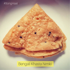 Crispy Bengali Nimki (Khasta Nimki) 400 grams approx