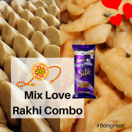 Mix Love Rakhi Combo (5 items)