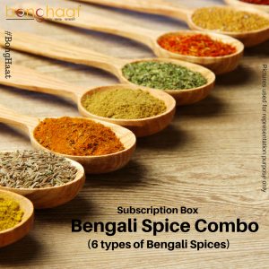 3 Months Subscription of Bengali Spice Combo (6 Spices)