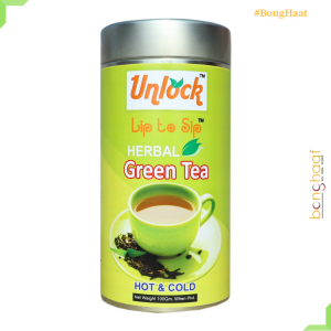 Herbal Green Tea, 100 grams (Tin pack)