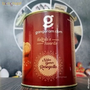 Ganguram's Nolen Gur Rosogolla 1 KG Tin