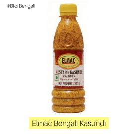 Elmac Bengali Kasundi (Mustard Sauce) 24 units of 300 grams each